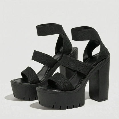 Thick-Sole Platform Sandals