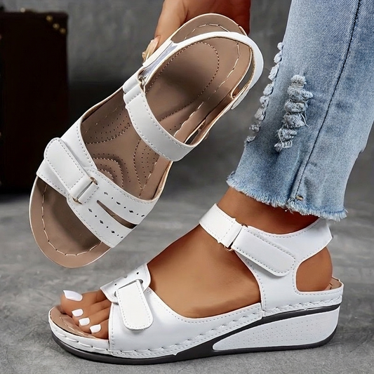 Thick-Sole Strap Sandals