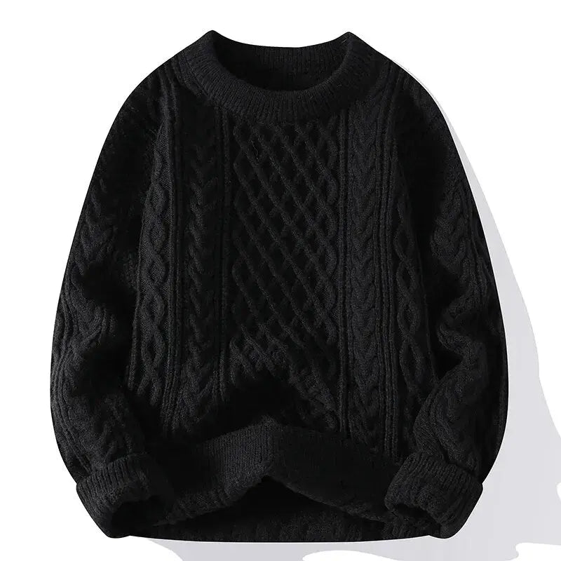 Tony | Men's Textured Long Sleeve Sweater