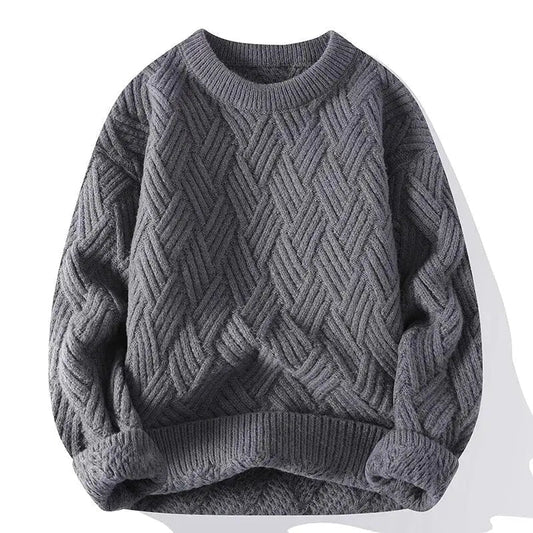 Tony | Men's Textured Long Sleeve Sweater