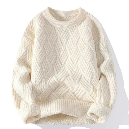 Tony | Men's Textured Long Sleeve Sweater