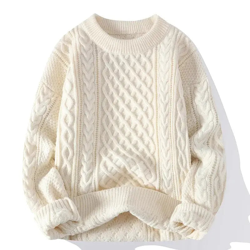 Tony | Men's Textured Long Sleeve Sweater