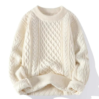 Tony | Men's Textured Long Sleeve Sweater