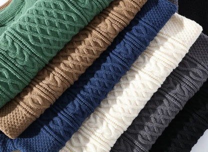 Tony | Men's Textured Long Sleeve Sweater