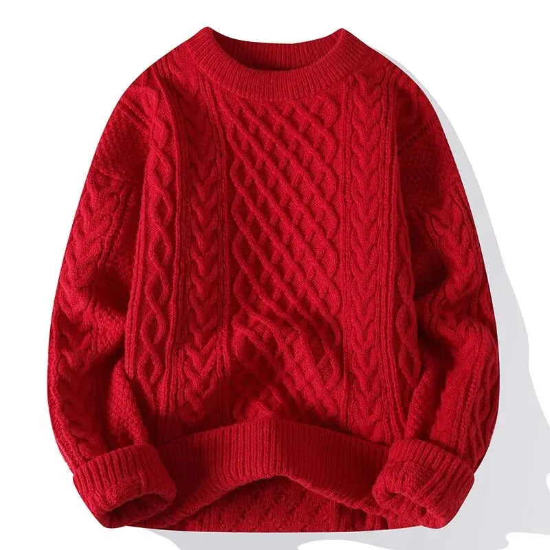 Tony | Men's Textured Long Sleeve Sweater