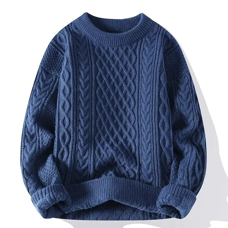 Tony | Men's Textured Long Sleeve Sweater