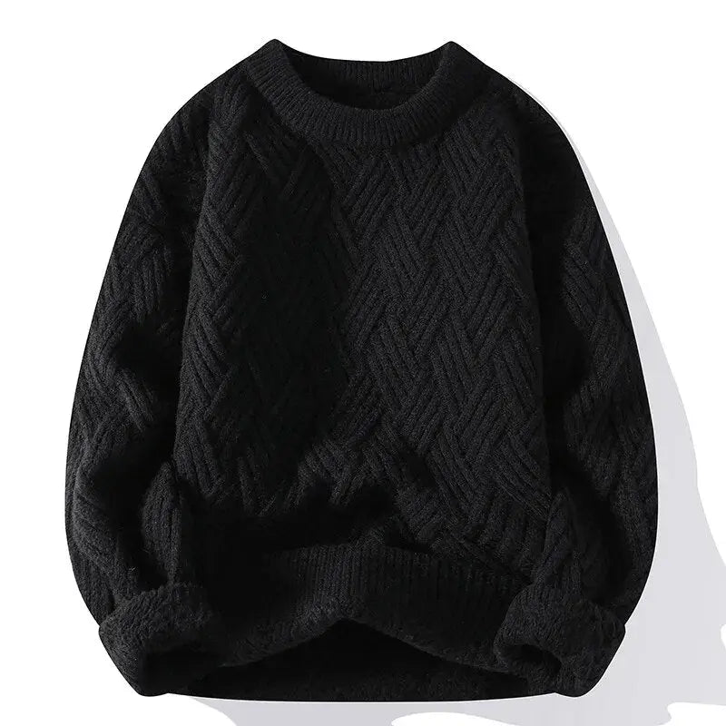 Tony | Men's Textured Long Sleeve Sweater