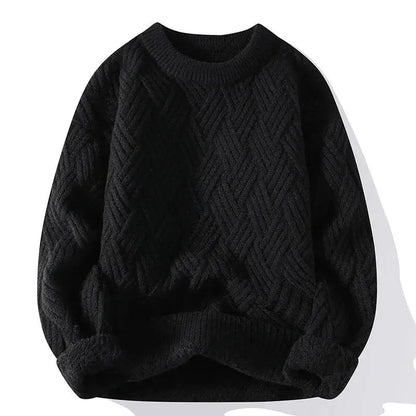 Tony | Men's Textured Long Sleeve Sweater