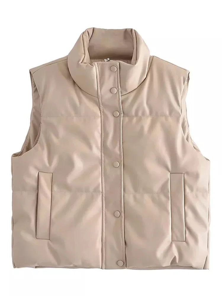Tracy | Women's Quilted Sleeveless Puffer Vest