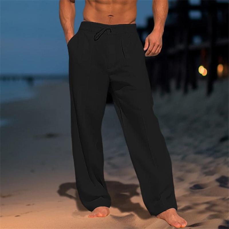 Trey | Men's Wide Leg Pleated Pants