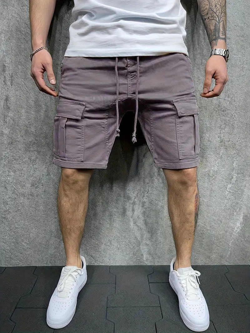 Troy | Men's Cargo Drawstring Shorts