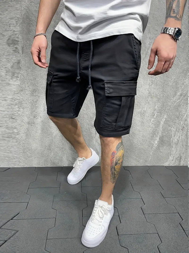 Troy | Men's Cargo Drawstring Shorts