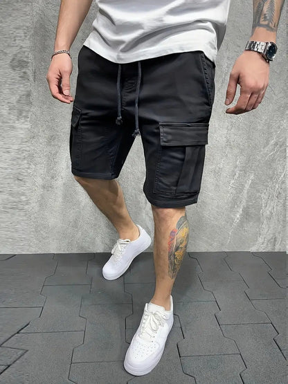 Troy | Men's Cargo Drawstring Shorts