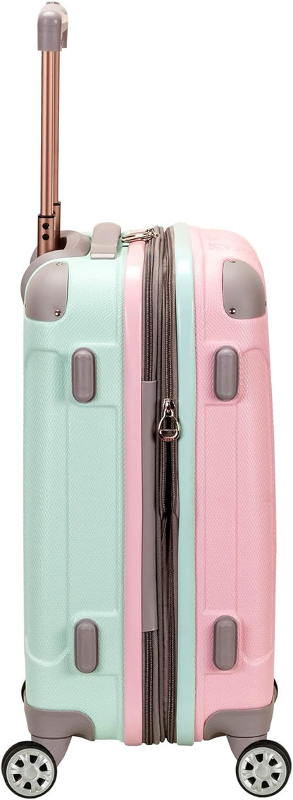 Unisex Lightweight Hard Shell Expandable Carry-On Luggage