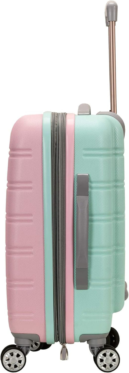Unisex Lightweight Hard Shell Expandable Carry-On Luggage