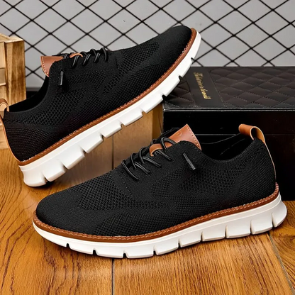 Urban Ultra-Comfort Dress Shoes – Wide Fit Orthopedic & Lightweight Style