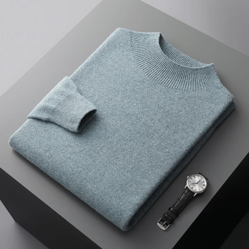 Vincent | Men's Mock Neck Sweater