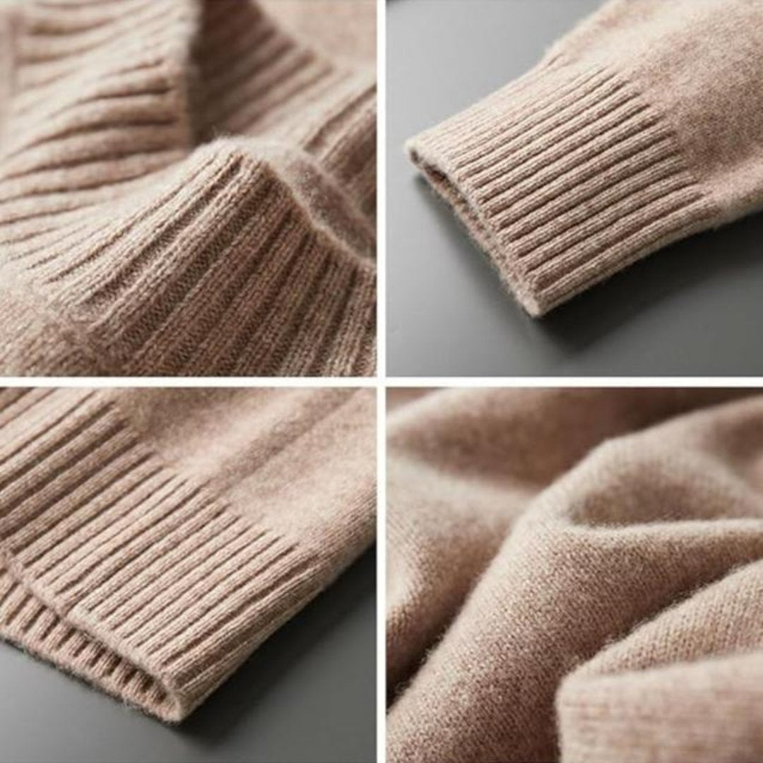 Vincent | Men's Mock Neck Sweater