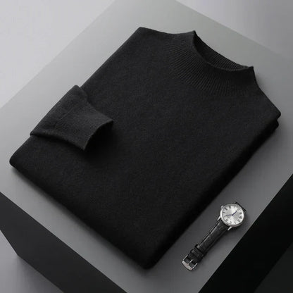 Vincent | Men's Mock Neck Sweater