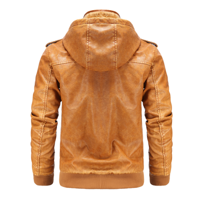 Wade | Men's Hooded Bomber Jacket