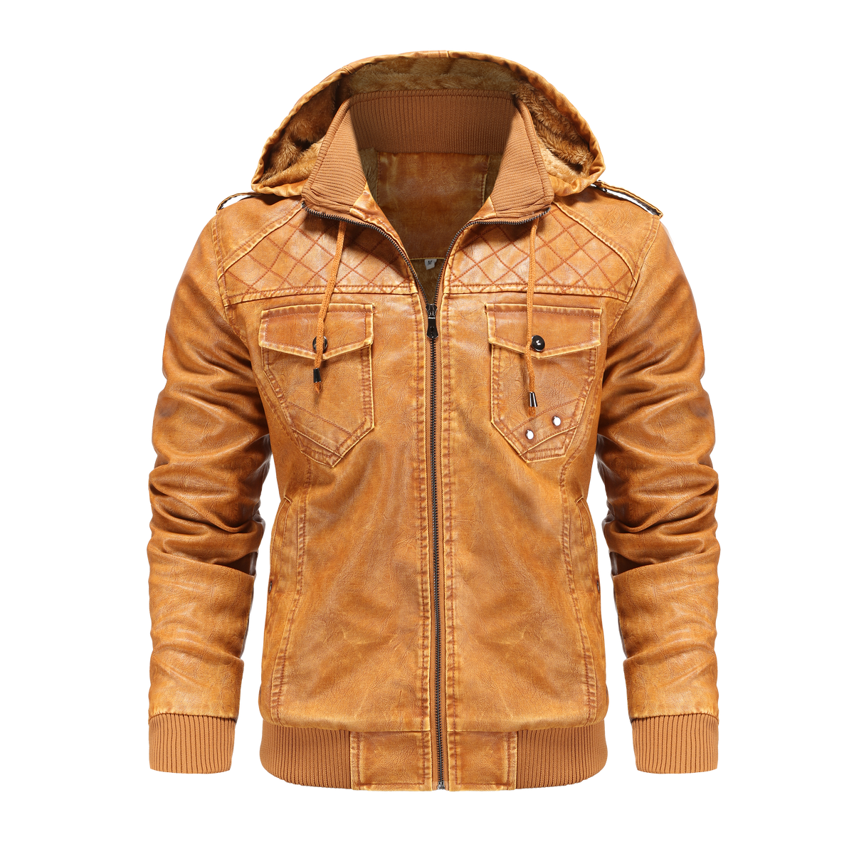 Wade | Men's Hooded Bomber Jacket