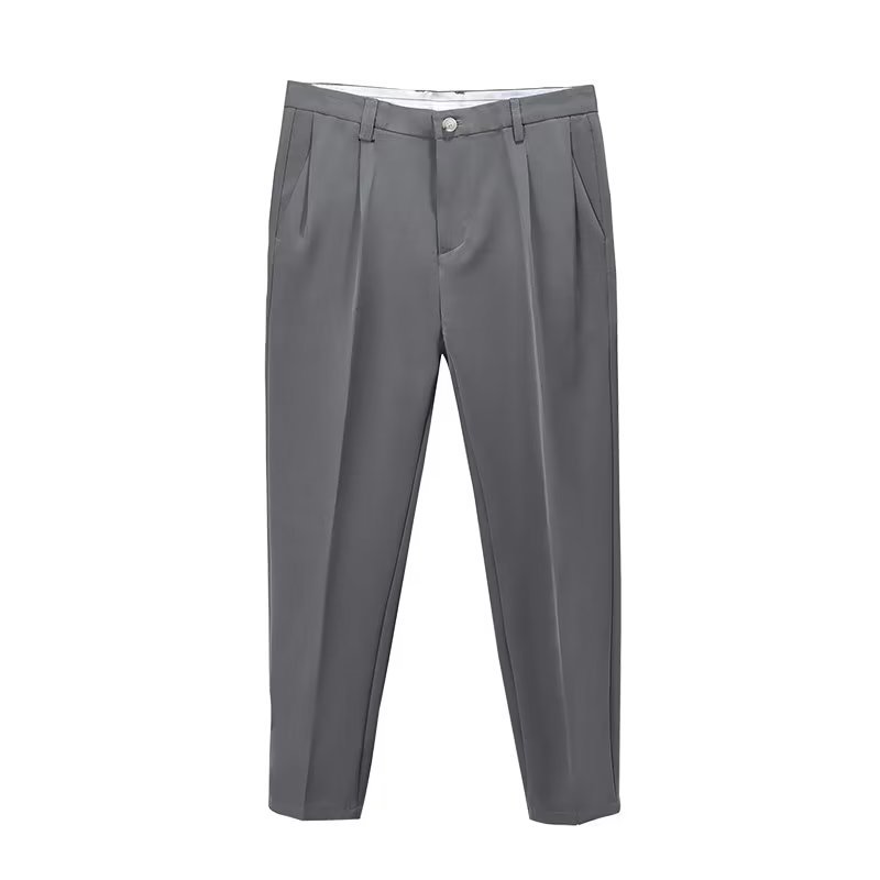 Waylon | Men's Pleated Ankle Length Dress Pants