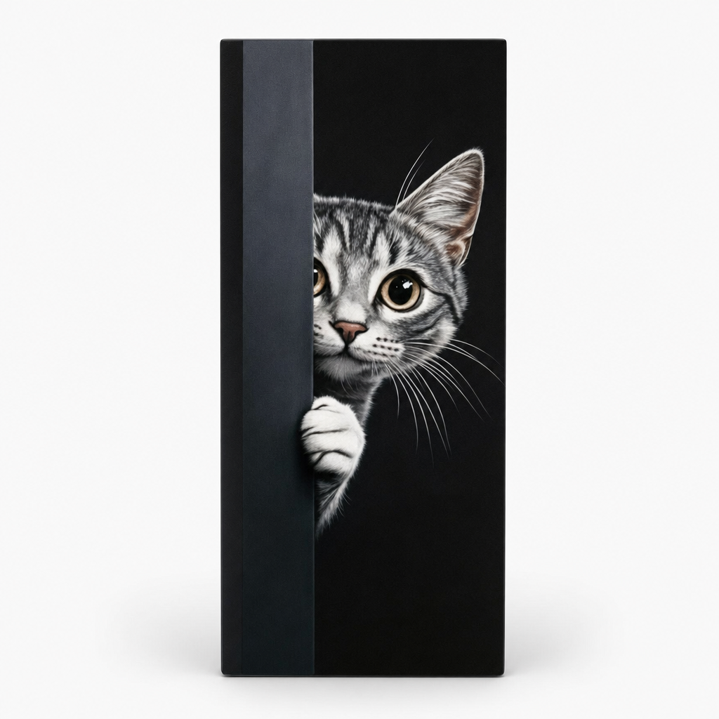 Weatherproof Trash Can Decal