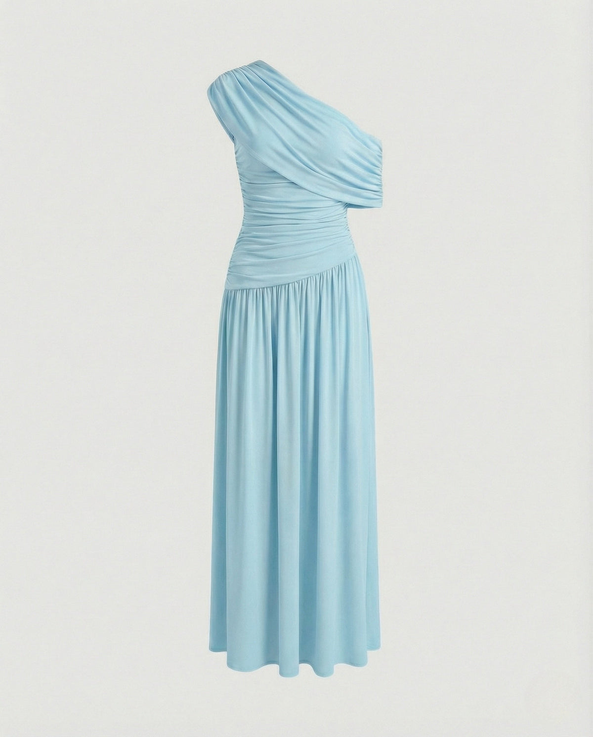 Women's Asymmetric Off-the-Shoulder Maxi Dress