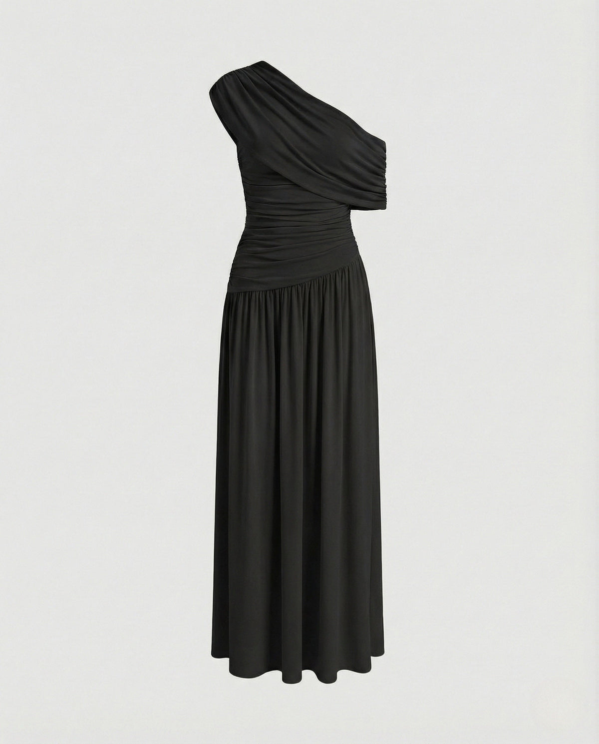 Women's Asymmetric Off-the-Shoulder Maxi Dress