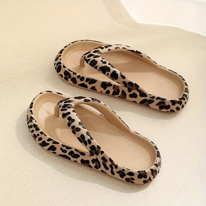 Women's Breathable and Non-Slip Printed Summer Slippers