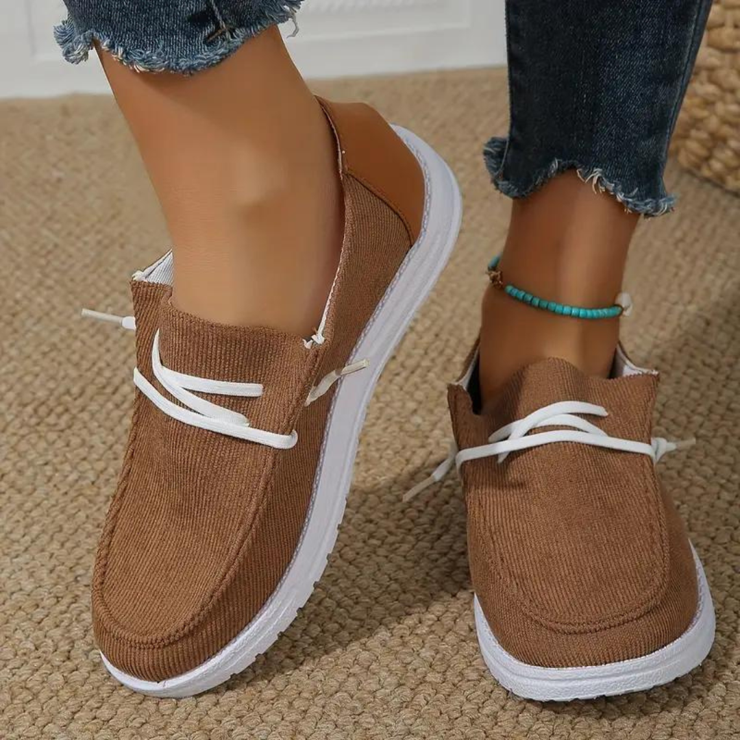 Women's Breathable Corduroy Shoes