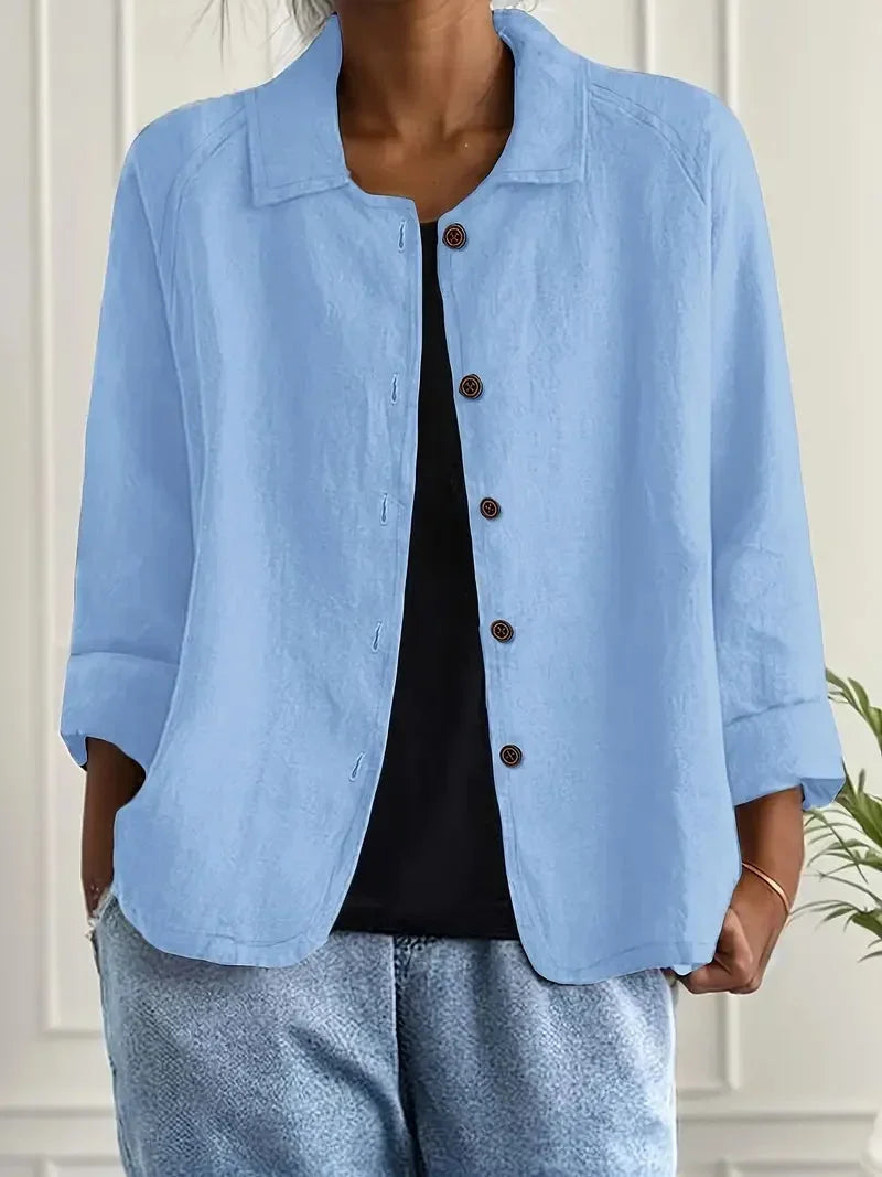 Women's Button-Through Casual Jacket