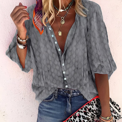 Women's Button-Up Blouse