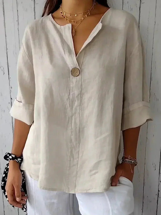 Women's Buttoned Blouse