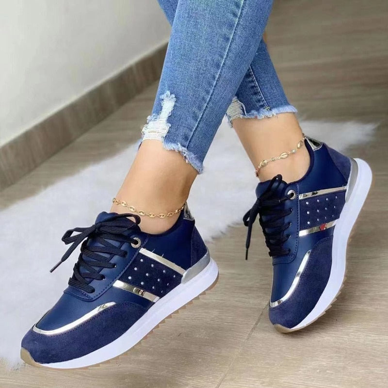 Women's Comfortable Sneakers - Breathable & Elegant