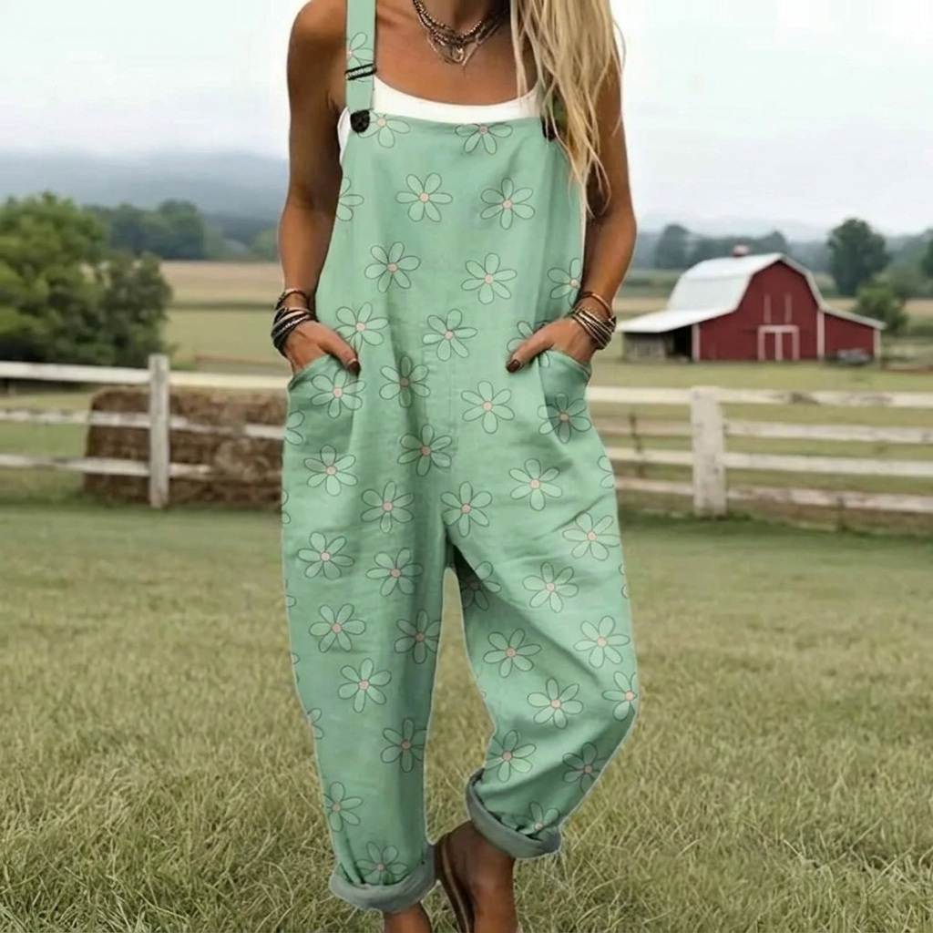 Women's Elegant Floral Jumpsuit