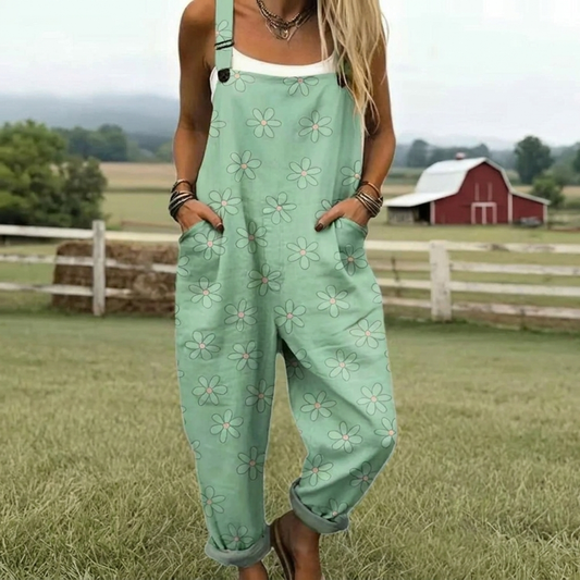 Women's Elegant Floral Jumpsuit