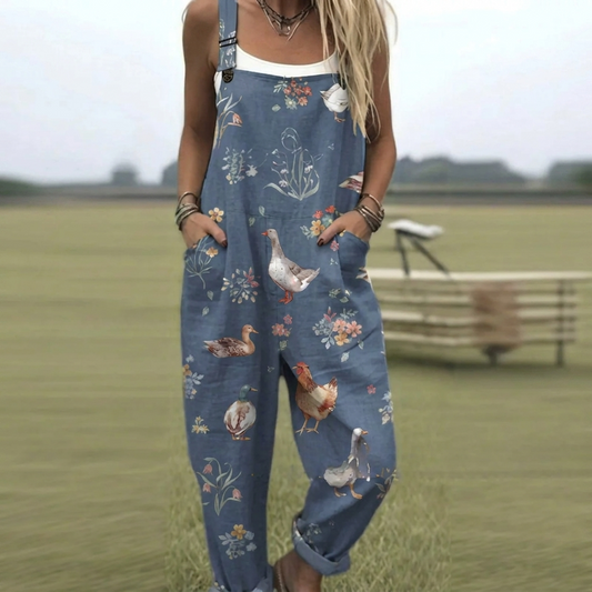 Women's Elegant Floral Jumpsuit