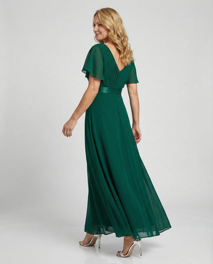 Women's Elegant Long Chiffon Evening Dress