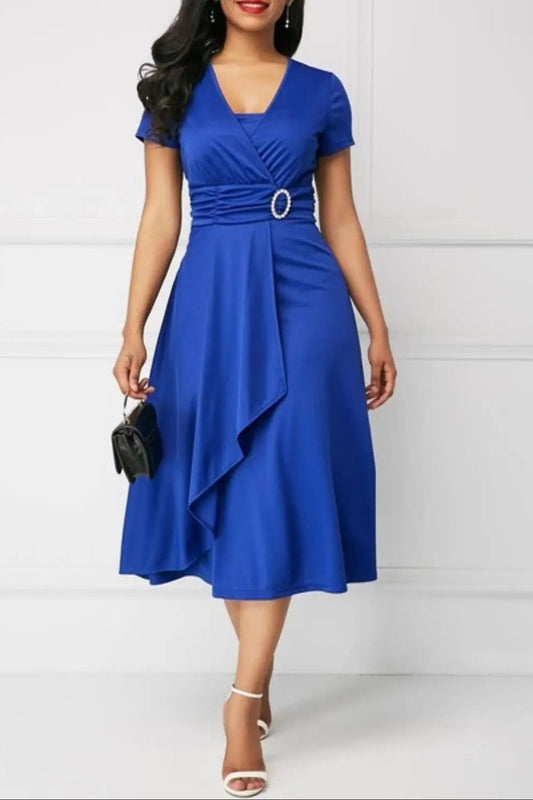 Women's Elegant Midi Dress