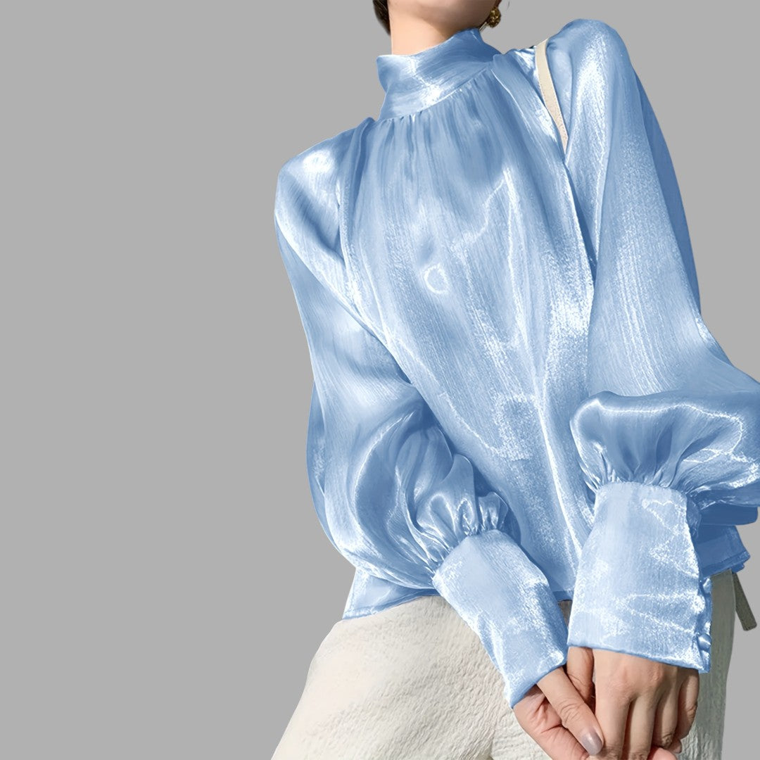 Women's Elegant Puff Sleeve Blouse