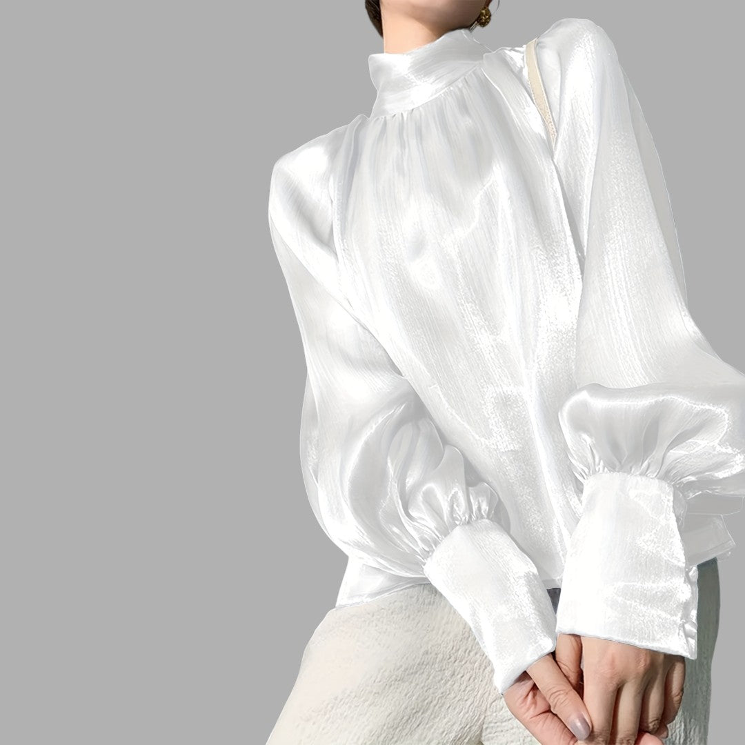 Women's Elegant Puff Sleeve Blouse