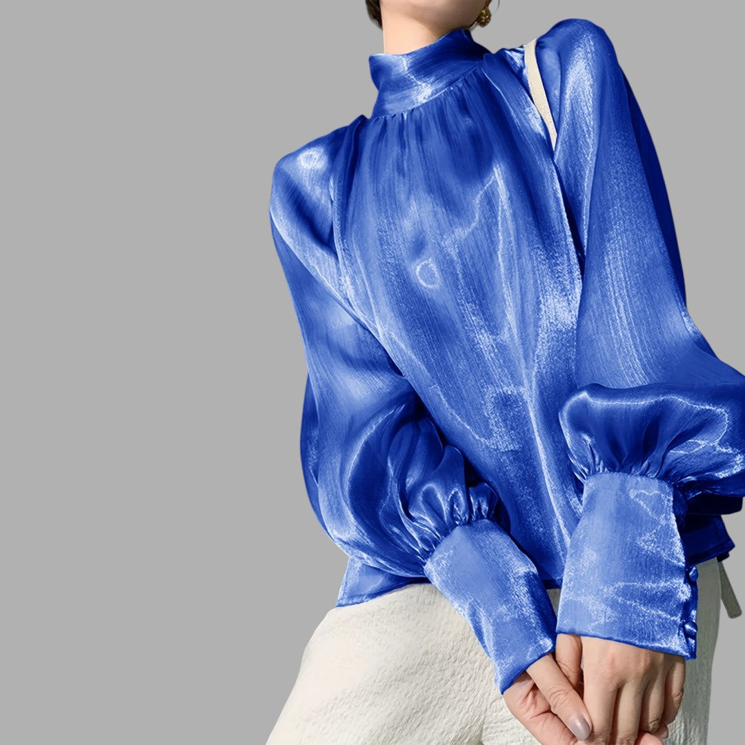 Women's Elegant Puff Sleeve Blouse