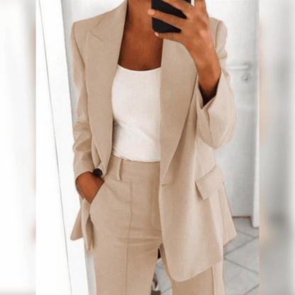 Women's High-Waisted Two Piece Set