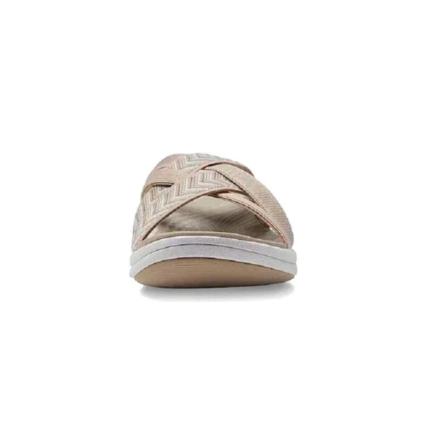 Women's Lightweight Slide Sandals with Shock-Absorbing Insoles