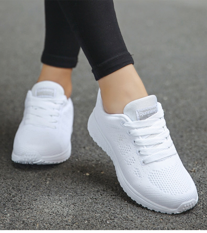 Women's Lightweight Sneakers - Breathable & Comfortable Athletic Shoes