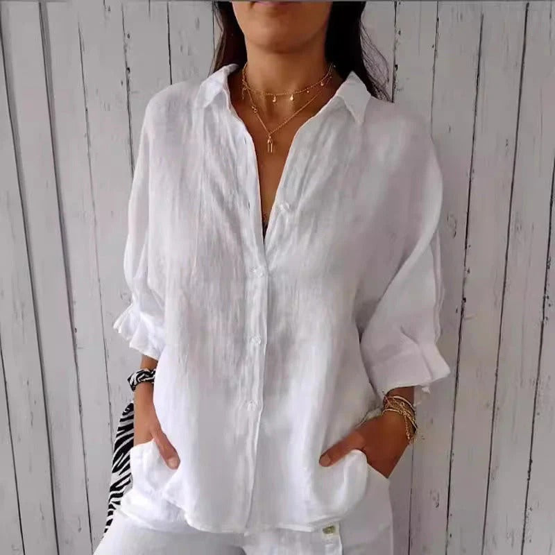Women's Linen Blouse