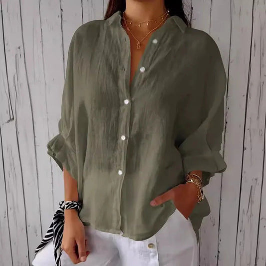Women's Linen Blouse
