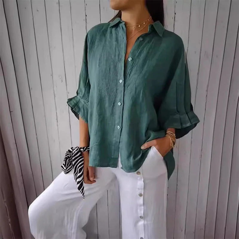 Women's Linen Blouse