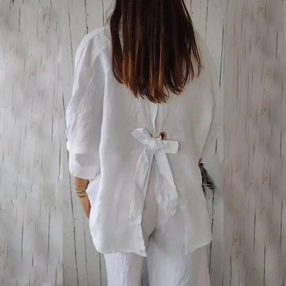 Women's Linen Blouse
